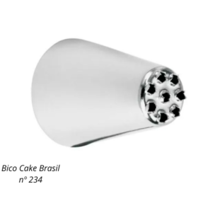 BICO DE CONFEITAR CHUVEIRÃO (G) Nº 234 - CAKE BRASIL