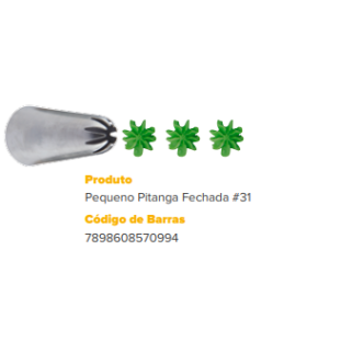 BICO INOX PITANGA FECHADO #31 P