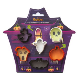 KIT DE CORTADORES HALLOWEEN MINI - DECORA