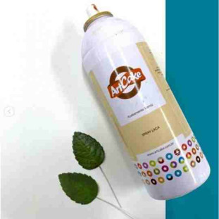 SPRAY VERNIZ PARA FLORES COMESTÍVEIS  E CHOCOLATE  venc maio/2025