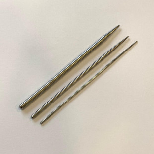 KIT DE AGULHAS EM AÇO INOX (3 PEÇAS)