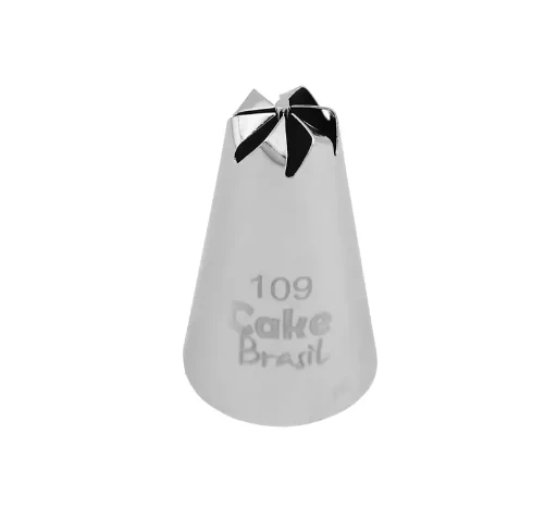 BICO DE CONFEITAR FLOR (G) Nº 109 - CAKE BRASIL