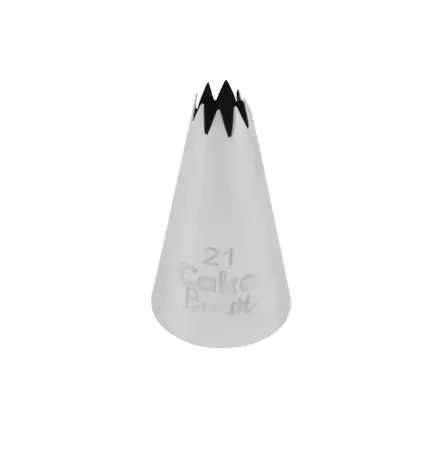 BICO DE CONFEITAR PITANGA ABERTA (P) Nº 21 - CAKE BRASIL