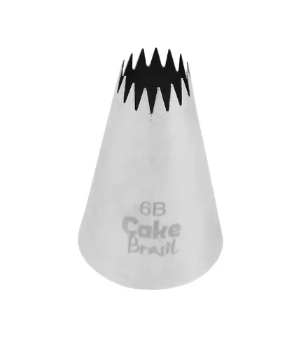 BICO DE CONFEITAR PITANGA ABERTA (GG) Nº 6B - CAKE BRASIL