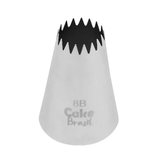 BICO DE CONFEITAR PITANGA ABERTA (GG) Nº 8B - CAKE BRASIL