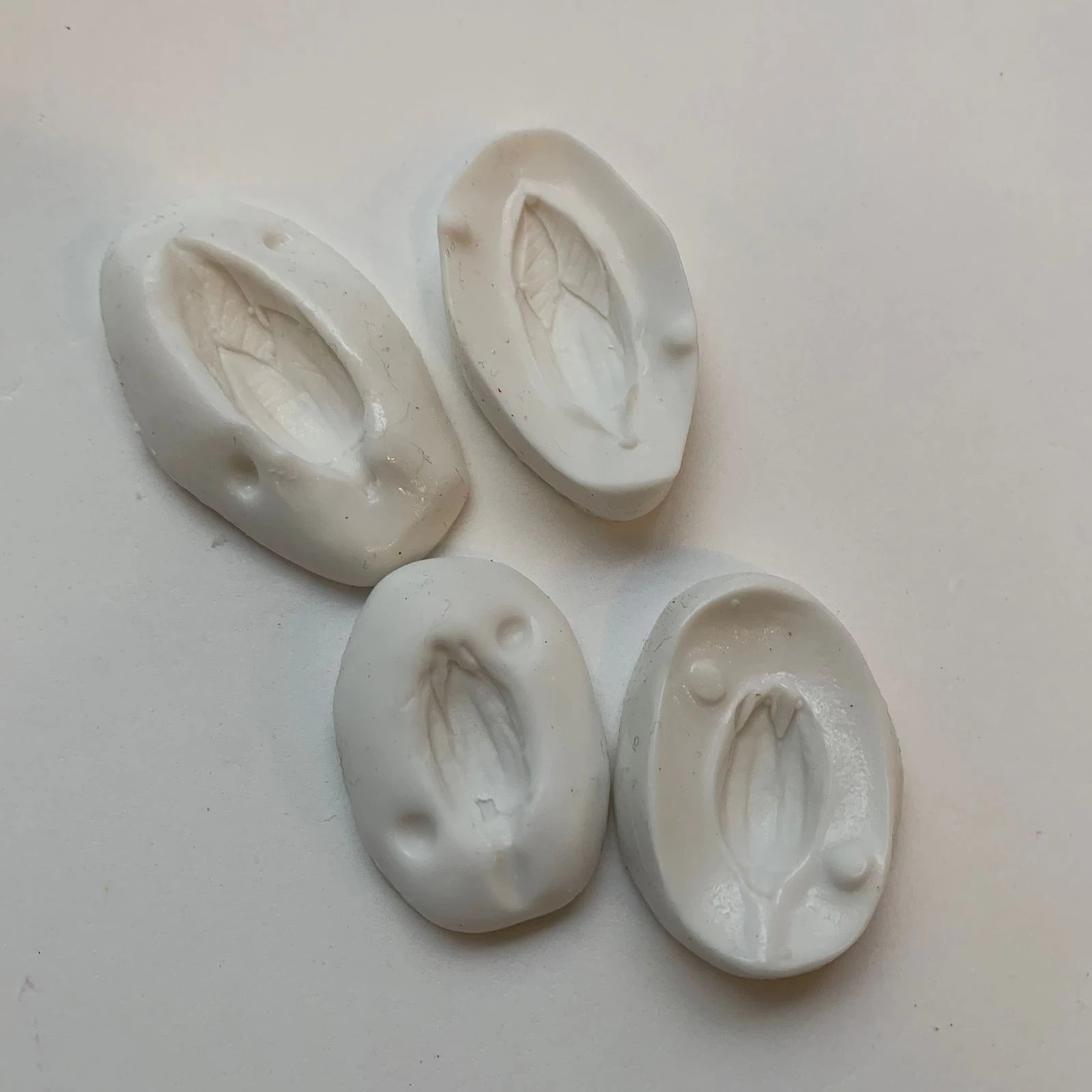 MOLDE BOTÕES DE HIBISCO P e M - LINHA  PROFISSIONAL