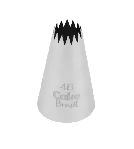 BICO DE CONFEITAR PITANGA ABERTA  (G) Nº 4B - CAKE BRASIL