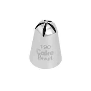 BICO DE CONFEITAR FLOR (G) Nº 190 - CAKE BRASIL