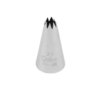 BICO DE CONFEITAR PITANGA ABERTA (P) Nº 21 - CAKE BRASIL