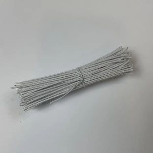 ARAME NACIONAL 10 CM CALIBRE 20 BRANCO  (MAÇO COM 100 UNIDADES)