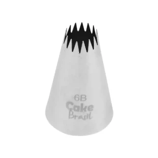 BICO DE CONFEITAR PITANGA ABERTA (GG) Nº 6B - CAKE BRASIL