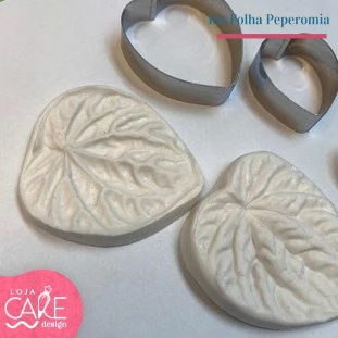 KIT FOLHA DE PEPPEROMIA  (MARCADOR E CORTADOR)