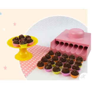 ENROLADOR DE DOCES ROSA N6 - 8G - (2 PEÇAS) - BLUE STAR