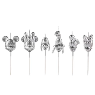 VELA TURMA DO MICKEY PRATEADA