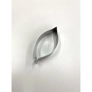 CORTADOR INOX DE FOLHA DE GARDÊNIA (1 PEÇA)