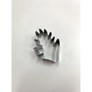 CORTADOR INOX FOLHA DE PAPOULA ( 1 PEÇA)