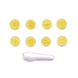 KIT MINI CARIMBOS FRUTAS - BLUE STAR