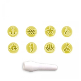 KIT MINI CARIMBOS FUNDO DO MAR - BLUE STAR