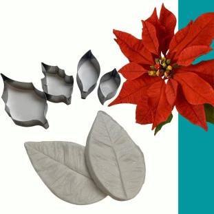 KIT DE FRISADOR E CORTADOR DE  POINSETTIA - LINHA PROFISSIONAL