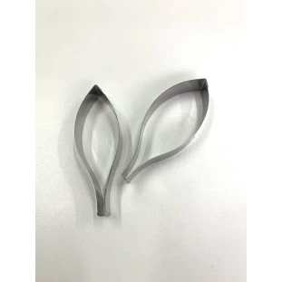 CORTADOR INOX LIRIO MÉDIO - (2 PEÇAS) 