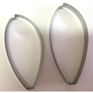 CORTADOR INOX DE FOLHA DE PHALAENOPSIS (2 PEÇAS)